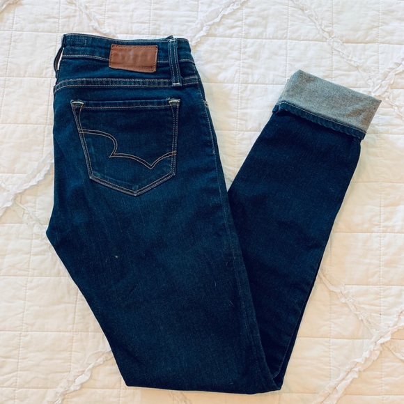 Big Star Alex Midrise Skinny Jean Dark Wash - Picture 3 of 6